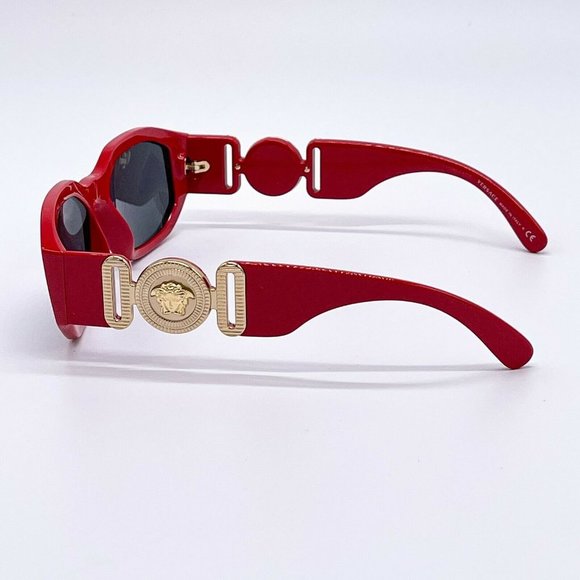 Sale! New Versace Red Medusa Unisex Sunglasses main image 6